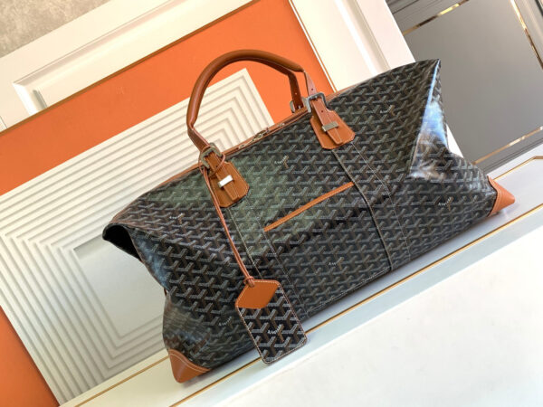 Goyard Holdall Bag Boeing 55 Brown Lightkuo