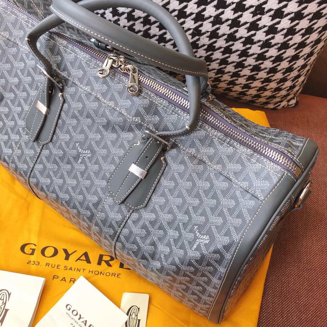 Goyard Travel Bag Croisiere 45 Blue