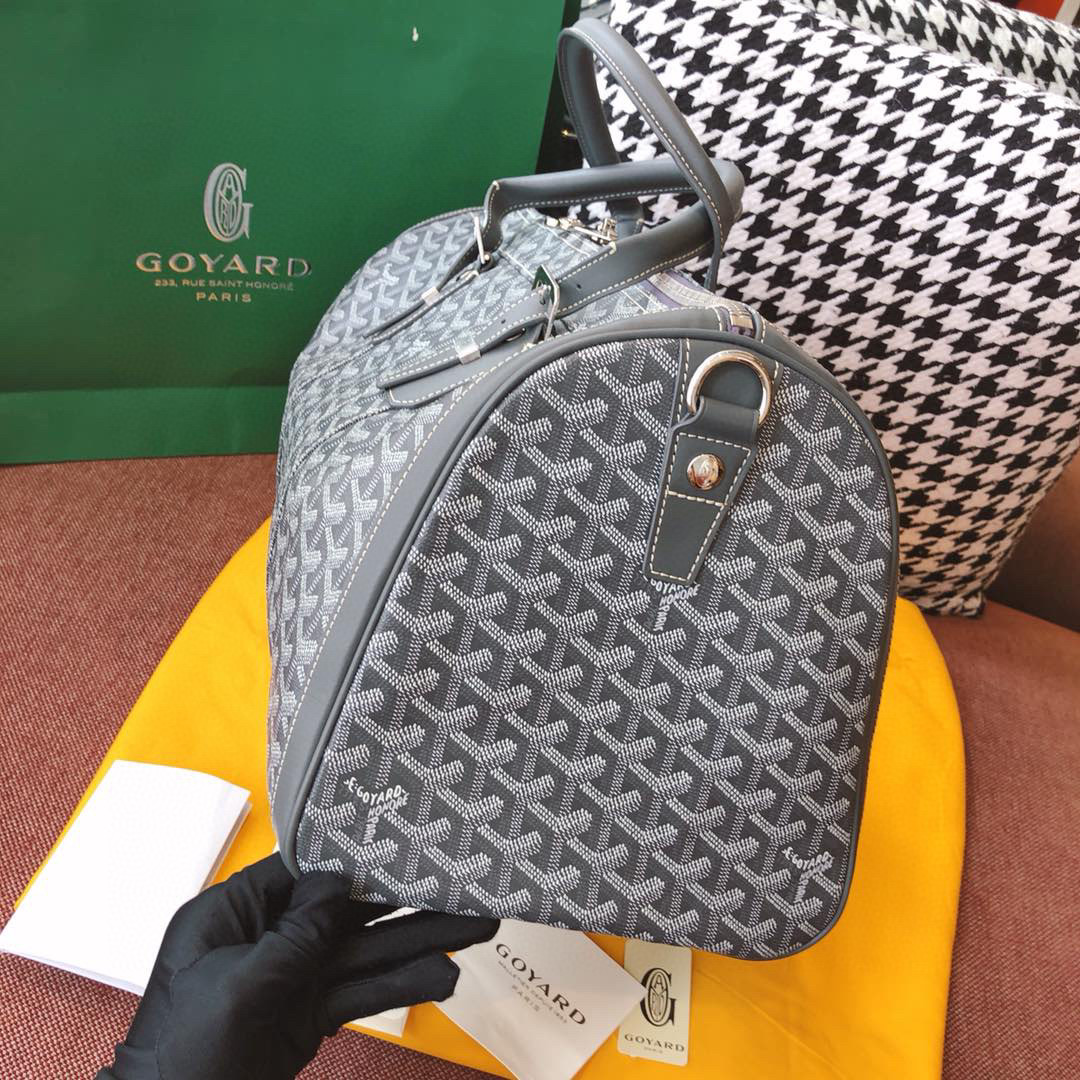 Goyard Travel bag Grey Cotton ref.84136 - Joli Closet