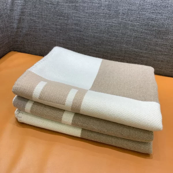 Herm s Avalon Throw Blanket cru Naturel