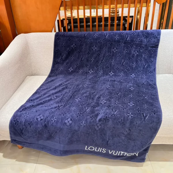 Louis vuitton best sale beach towel blue